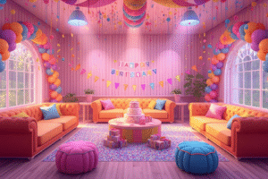 Rainbow Joy Birthday Room Rainbow Joy Birthday Room