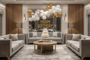 Crystal Glow Birthday Space