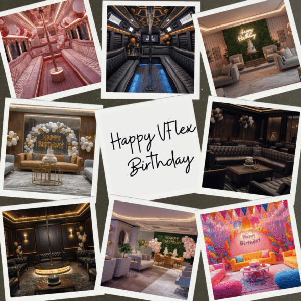 vflex bday collage vflex bday collage